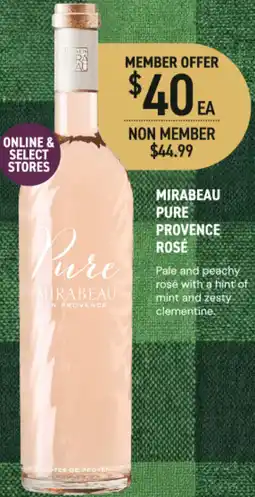 Dan Murphy's Mirabeau pure provence rose offer