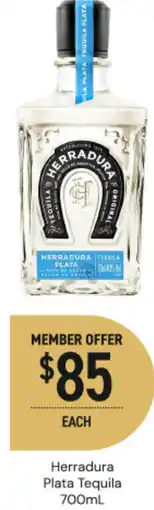 Dan Murphy's Herradura Plata Tequila offer