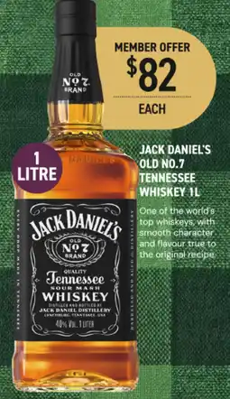 Dan Murphy's Jack daniel's old no.7 tennessee whiskey offer