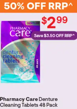 Discount Drug Stores Pharmacy care denture cleaning offer