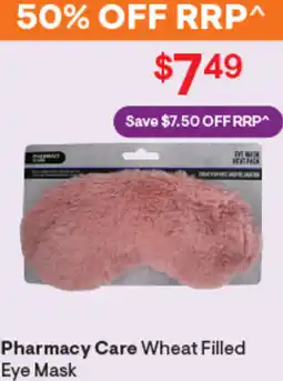 Discount Drug Stores pharmacy care wheat filled eye mask offer