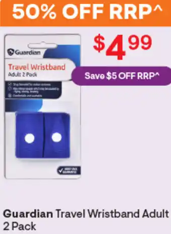 Discount Drug Stores Guardian travel wristband adult offer
