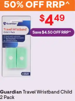 Discount Drug Stores Guardian travel wristband child offer