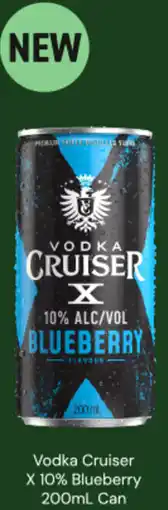 Dan Murphy's Vodka cruiser x 10% blueberry can offer