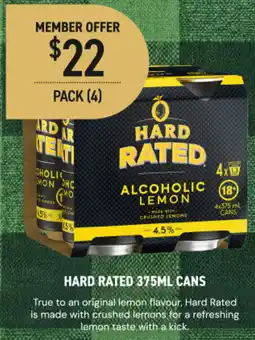 Dan Murphy's Hard rated cans offer