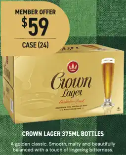 Dan Murphy's Crown lager bottles offer