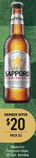 Dan Murphy's Sapporo premium beer bottles offer