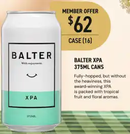 Dan Murphy's Balter xpa cans offer