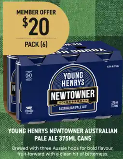Dan Murphy's Young henrys newtowner australian pale ale cans offer