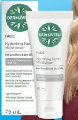Chemist Warehouse Dermaveen face hydrating moisturiser offer