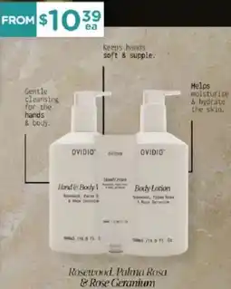 Chemist Warehouse Rosewood, palma rosa & rose geranium offer