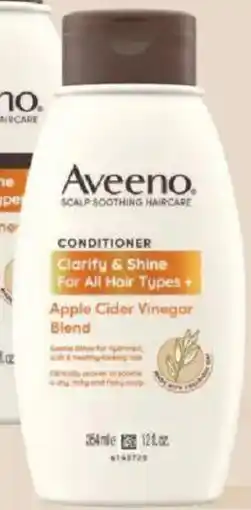Chemist Warehouse Aveeno apple cider vinegar conditioner offer