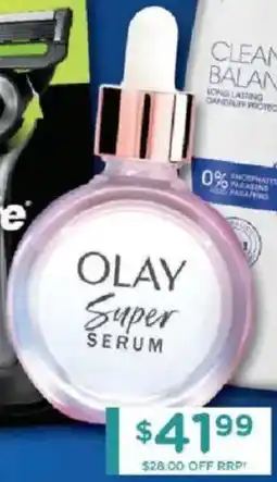 Chemist Warehouse Olay super serum offer
