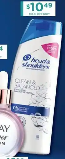 Chemist Warehouse Head & shoulders offer