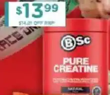 Chemist Warehouse Bsc pure creatine offer