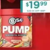 Chemist Warehouse Bsc pump offer