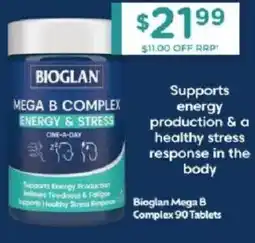 Chemist Warehouse Bioglan mega b complex offer