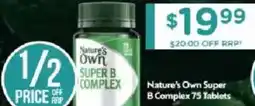 Chemist Warehouse Nature's own super b complex offer