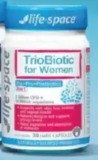 Chemist Warehouse Life-space triobiotic for women offer