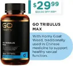 Chemist Warehouse Go tribulus max offer