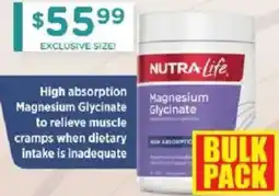 Chemist Warehouse Nutra-life magnesium glycinate offer