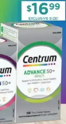 Chemist Warehouse Centrum advance 50+ offer