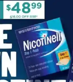 Chemist Warehouse Nicotinell step 1 patch offer