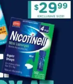 Chemist Warehouse Nicotinell mini lozenges offer
