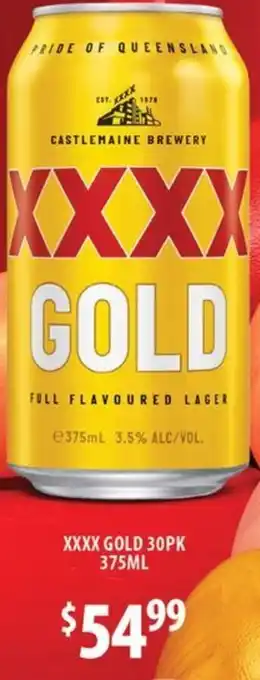 Star Liquor Xxxx gold offer