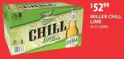 Star Liquor Miller chill lime offer