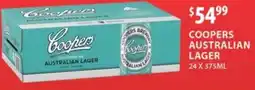 Star Liquor Coopers australian lager offer