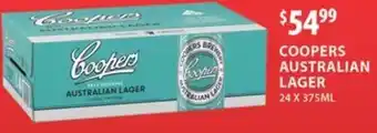 Star Liquor Coopers australian lager offer