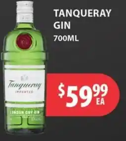 Star Liquor Tanqueray gin offer