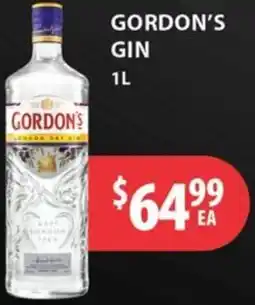 Star Liquor Gordon's gin offer