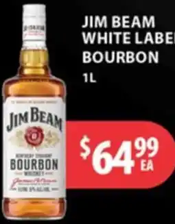 Star Liquor Jim beam white label bourbon offer