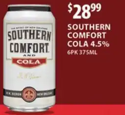Star Liquor Southern comfort cola 4.5% offer