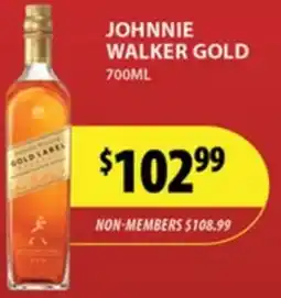 Star Liquor Johnnie walker gold offer