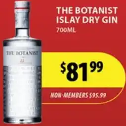 Star Liquor The botanist islay dry gin offer