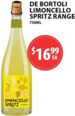 Star Liquor De bortoli limoncello spritz range offer
