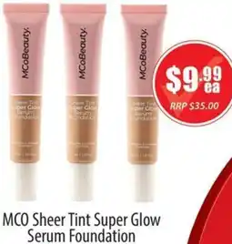 Healthy World Pharmacy Mco sheer tint super glow serum foundation offer