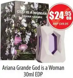 Healthy World Pharmacy Ariana grande god is a woman edp offer