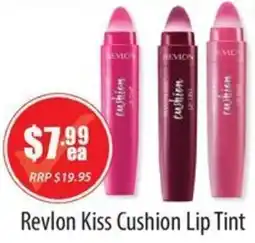 Healthy World Pharmacy Revlon Kiss Cushion Lip Tint offer