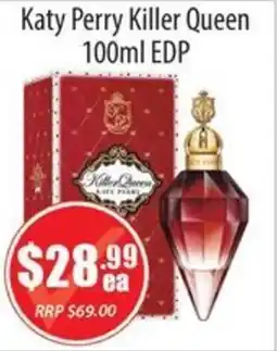 Healthy World Pharmacy Katy perry killer queen edp offer