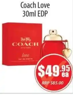 Healthy World Pharmacy Coach love edp offer