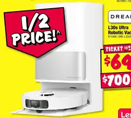 JB Hi-Fi L30s Ultra Robotic Vacuum offer