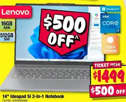 JB Hi-Fi 14 Ideapad 5i 2 In 1 Notebook offer