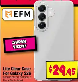 JB Hi-Fi Lite Clear Case For Galaxy S26 offer