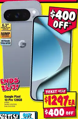 JB Hi-Fi Google Pixel 10 Pro offer