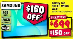 JB Hi-Fi Galaxy Tab S10 FE offer