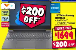 JB Hi-Fi 15 Victus Gaming Notebook offer